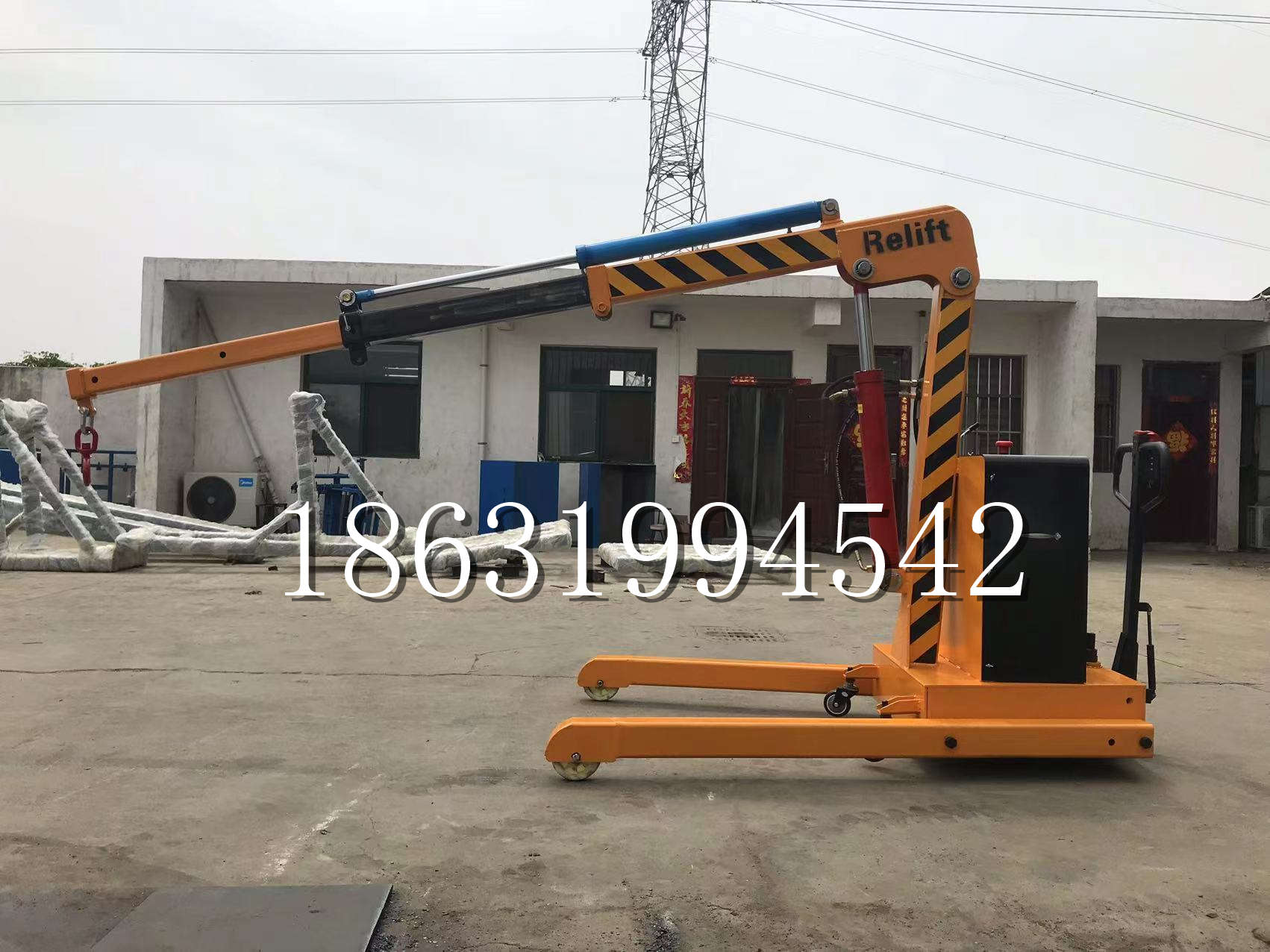 大林镇久征定做3吨三轮随车吊 农用园林绿化移树吊 平板工程用小吊机