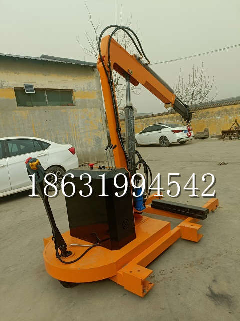 大林镇自卸车厢随车吊 自制轮式四不像起重机 四驱平板吊 5吨 贵盛